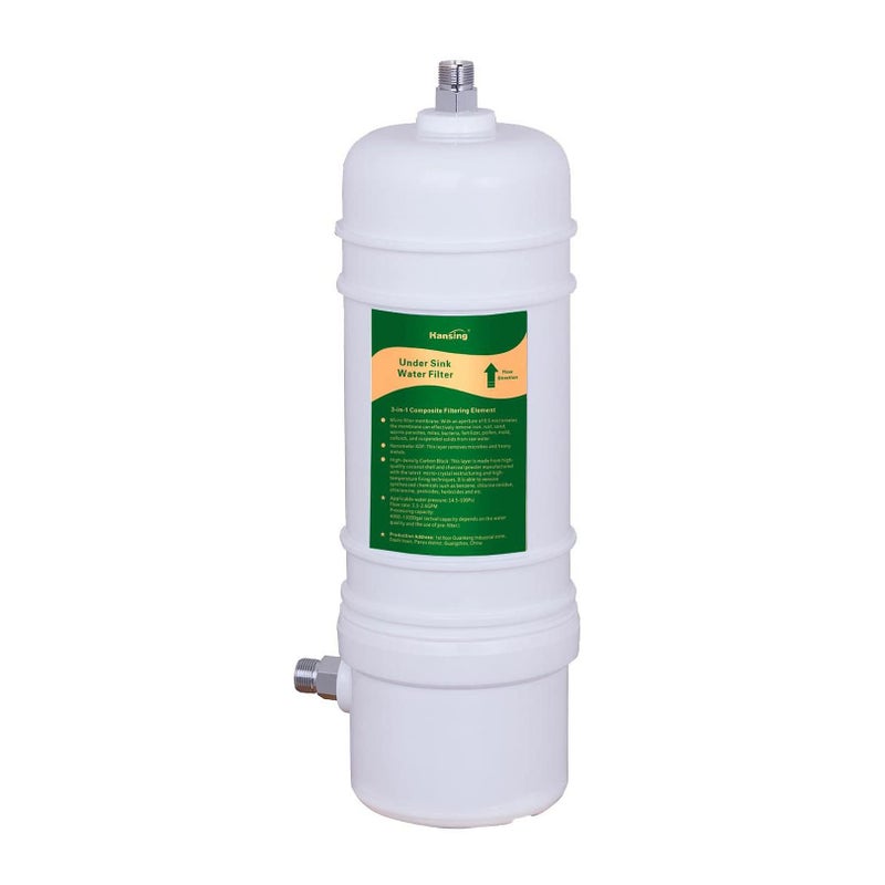 Hansing Under Sink Replacement Filter Cartridge for Model HSG-01